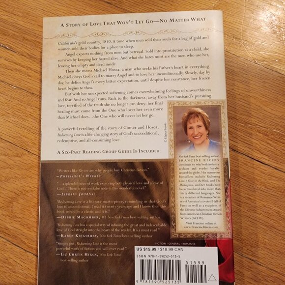 Reedeming Love: A Paperback Romance Novel By Francine Rivers - Picture 12 of 12